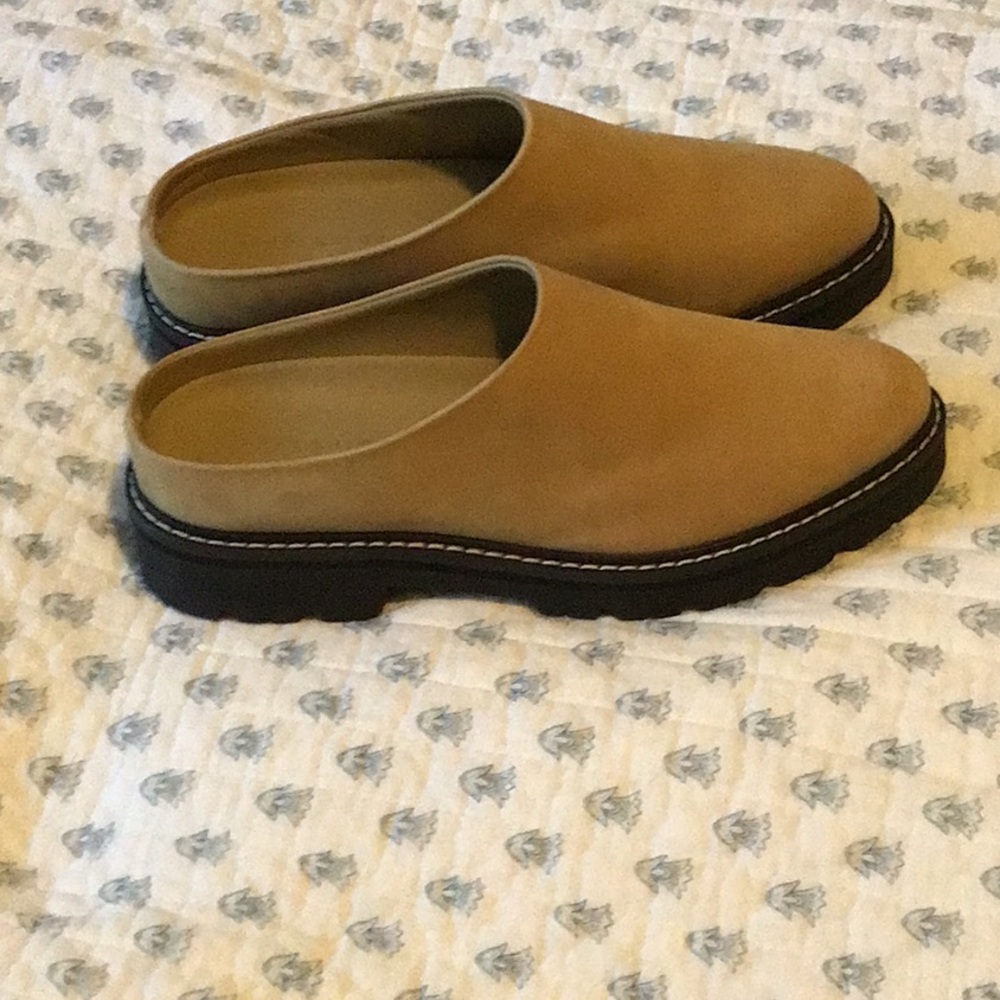 Jenni Kayne Oiled Leather Lug Sole Mule